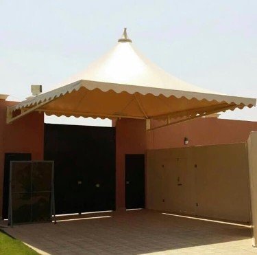 مظلات قبه اكس قماش pvcكوري ظمان 10سنوات في مؤسسة مقارلات عسير 