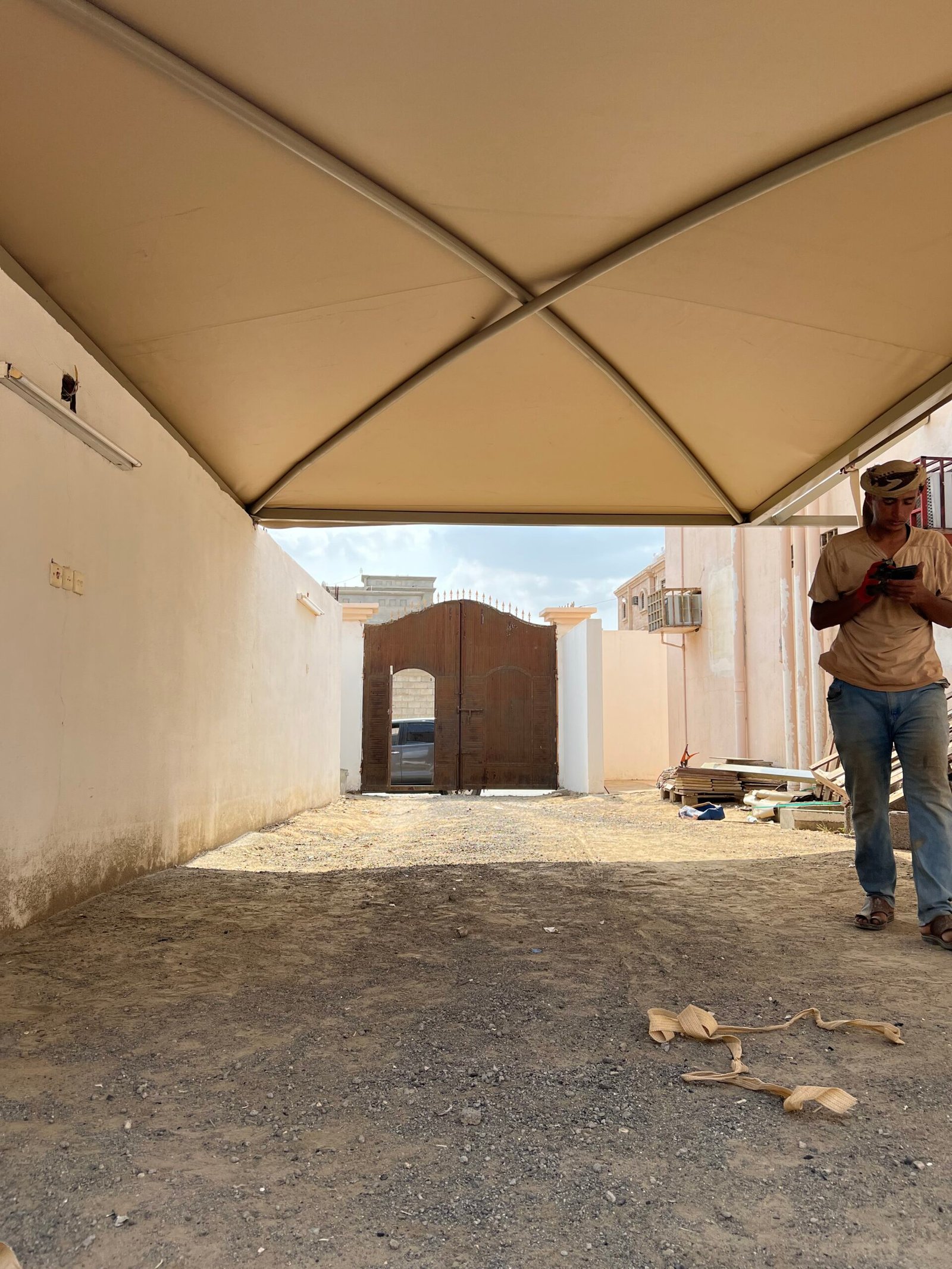 مظلة سياره عسير 