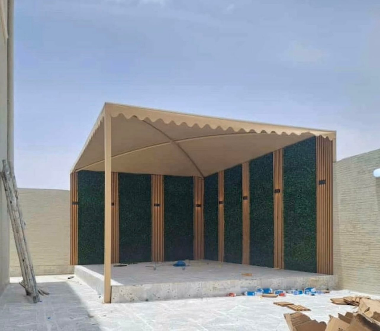 مظلات جلسات منازل استراحات الدرب