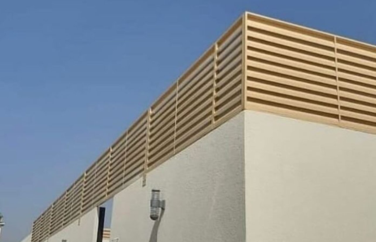 • تركيب سواتر شرايح حديد الدرب أحواش في الدرب بخامات قوية ومقاومة للعوامل الجويه